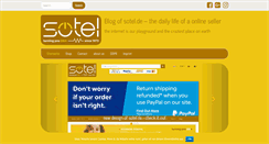 Desktop Screenshot of blog.sotel.de